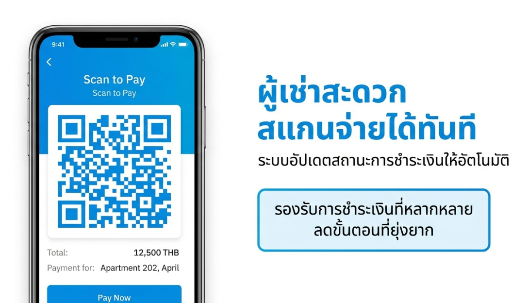 Convenient payment with QR